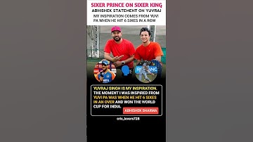 ABHISHEK  SHARMA STATEMENT ON YUVRAJ SINGH. #shorts #asiacup2025 #viralshorts #ytshorts #yuvrajsingh