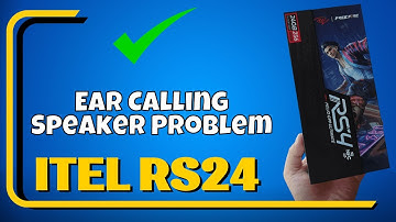 Ear Calling Speaker Problem ITEL RS24 || How to solve ear calling speaker problem