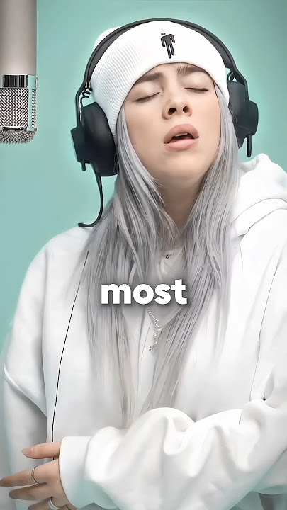 Top 5 Most Viewed songs of billie eilish on YouTube 🎧😍🌍| 3.2B Spotify| #explore #billieeilish #short
