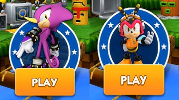 Sonic Dash - ESPIO VS CHARMY