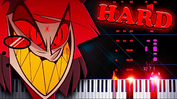 Black Gryph0n & Baasik - INSANE (Hazbin Hotel Song) - Piano Tutorial