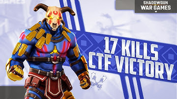 17 KILLS CTF VICTORY WITH REVENANT! | SHADOWGUN WARGAMES | 1080p 60fps | Android/IOS