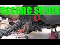 RUST SUCKS...Front STRUT replacement FORD Escape √ Fix It Angel