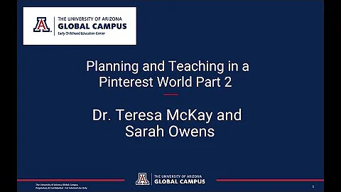 Dr. Teresa McKay and Sarah Owens: Planning and Tea...