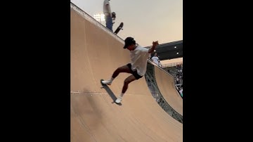 Thumbnail of Nyjah Huston skateboarding at the Salt Lake City 2021 Contest Video 🛹🔥