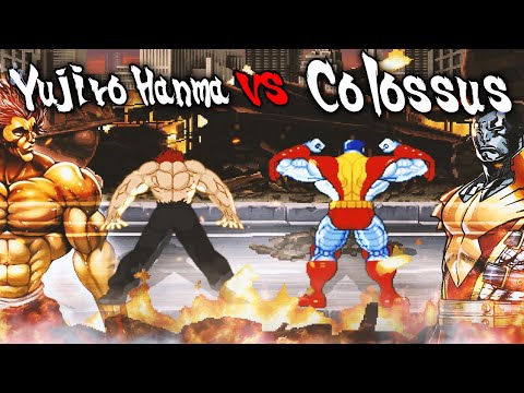 Marvel vs DC - Masrur and Morgiana Vs Baki and Yujiro