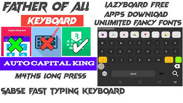 Father of all keyboard |Maths long press fyter keyboard 2022 |Fyter language fast typing keyboard