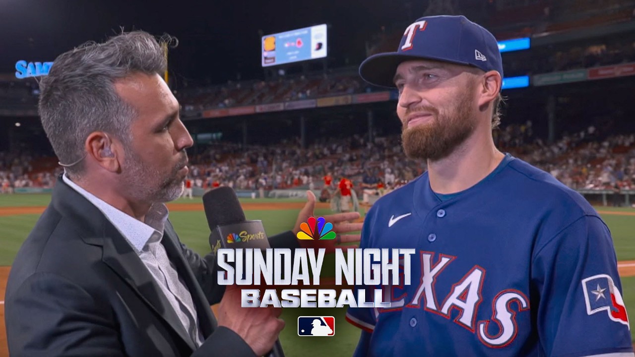 Brandon Nimmo: Rangers' coaches, Skip Schumaker 'believe in me' | Sunday Night Baseball | MLB on NBC