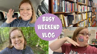 Busy Weekend Vlog - Lots of activity, very little reading