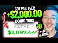 Get Paid +$2.01 PER CLICK & Earn $2,000+! (CPA Marketing For Beginners)