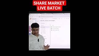 SHARE MARKET LIVE BATCH #trading #scalpingtradingstrategybanknifty #trading #stockmarket #sharemarke