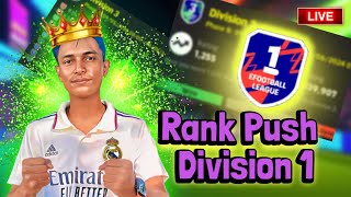 🛑Rank Push Division 1 eFootball Mobile 2024 Fc Toper Live 🔥