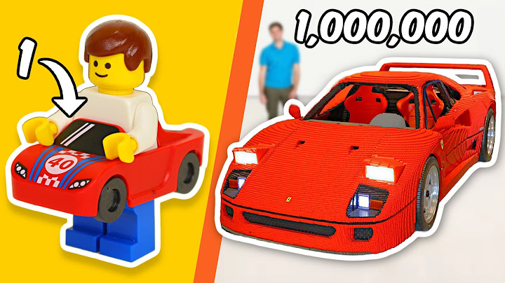 1 vs 1,000,000 PIECE LEGO build...