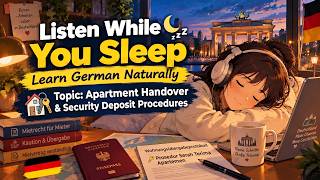 Listen While You Sleep 🌙 Learn German Naturally Topic: Handover and Security Deposit Procedures