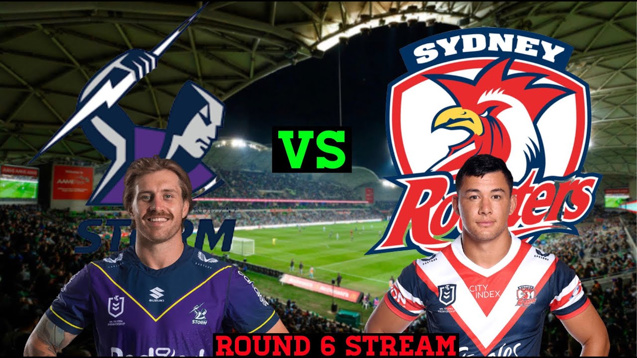 Melbourne Storm vs Sydney Roosters NRL 2023 Livestream Reaction