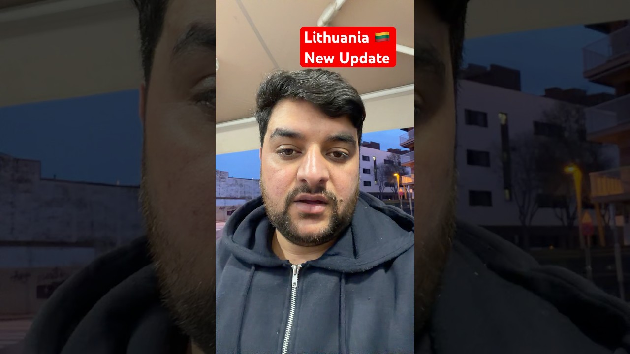 Lithuania 🇱🇹 Visa update 2026 for Indian & Pakistani |How to Check Migiris Account 