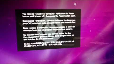 iMac Kernel Panic