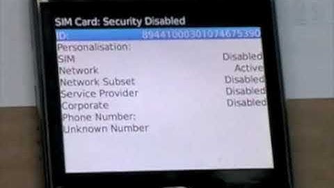How to unlock blackberry 9700 Vodafone UK , Bold 9700 Unlock code
