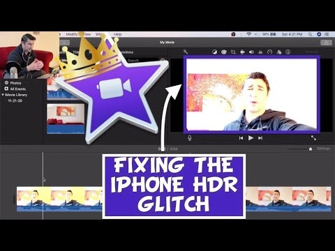 How to Fix the iPhone HDR Video Glitch in iMovie Tutorial (iPhone 13, iPhone 14, iPhone 15, etc)