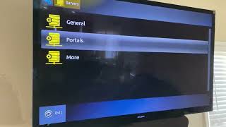 How to add or change Portal URL information in MAG box IPTV screenshot 3