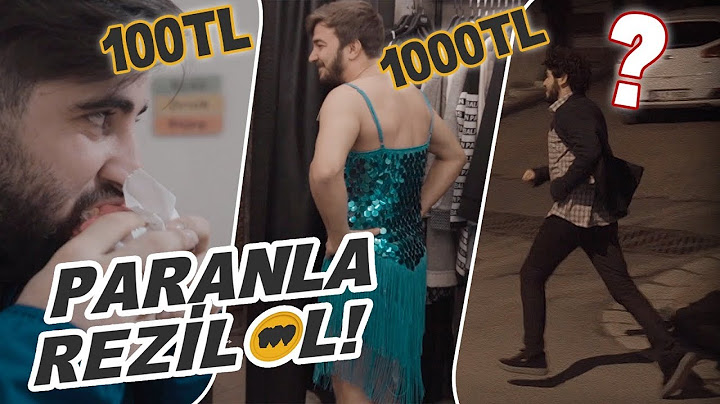 PARAMIZLA REZİL OLDUK !! ( 1110 TL )