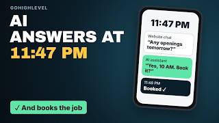Information AI Chatbot for Small Business: Answers & Books 24/7 – GoHighLevel News