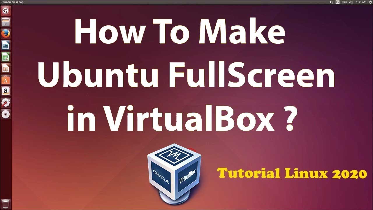 virtualbox ubuntu full screen commands