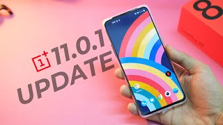 Oxygen OS 11.0.1 Update For OnePlus 8T With CANVAS AOD & New Features !