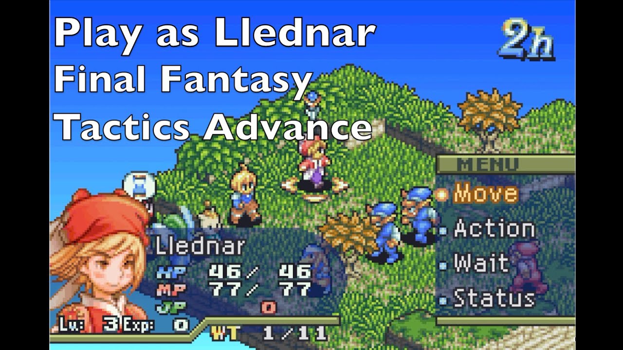 Play As Llednar In Final Fantasy Tactics Advance Youtube
