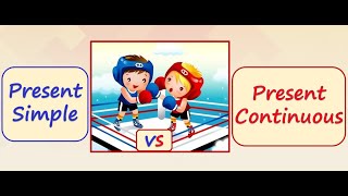Презентація Present Simple vs Present Continuous