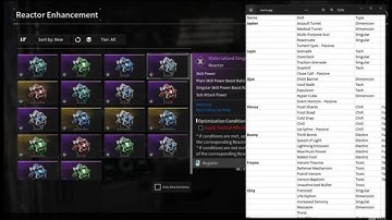 The First Descendant Reactor Enhancement