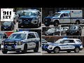 Boston Police, Detectives, and Wagon Responding to Crime Scene