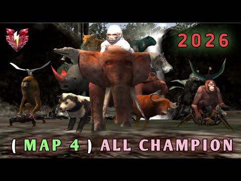 The Tiger Game - All Champions (Map 4) Forgotten temple 2026 #a2ygs 