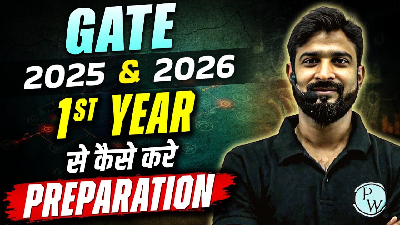 GATE 2025/2026 How to Prepare for GATE From 1st Year YouTube