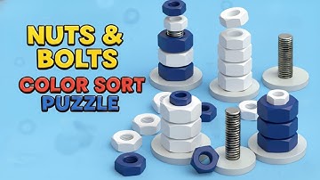 Nut Sort: Color Sorting Game | New Level | NO REVERTS| MSA games official