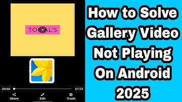 How to Solve Gallery Video Not Playing On Android 2025 | Gallery Video Not Playing Problem