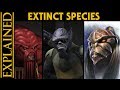 The Extinct Species of the Star Wars Galaxy