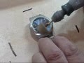 Watch Crystal Glass Scratch Removal Polishing using the kit by ians-polishing-kits on ebay uk