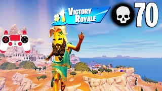 70 Elimination Solo Vs Squads Gameplay Wins (Fortnite Chapter 5 Season 2 PS4 Controller) screenshot 4