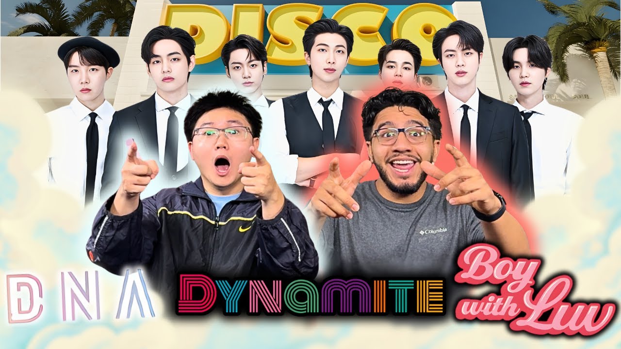 ВПЕРВЫЕ СМОТРИМ BTS!!! BTS (방탄소년단) «Dynamite», «Boy With Luv» и «DNA»