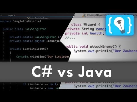 Video: Was ist besser.NET oder Java?