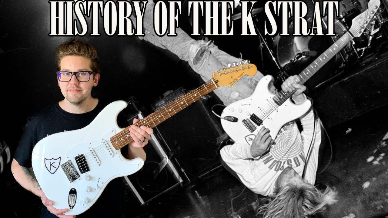 The K Records Strat Kurt Cobains Most Interesting Stratocaster  Nirvana Guitar History Episode 5