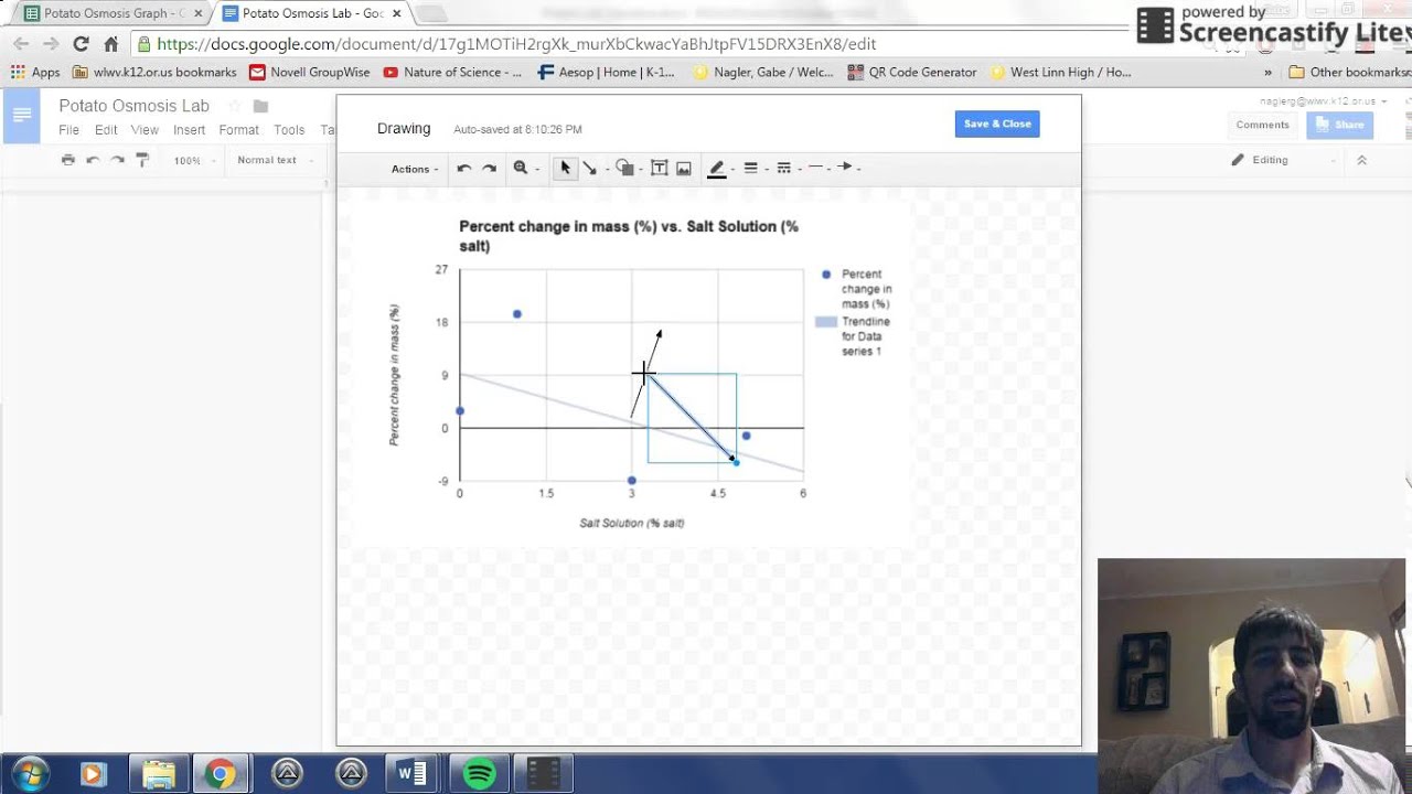 Potato Lab How to insert and label your graph - YouTube