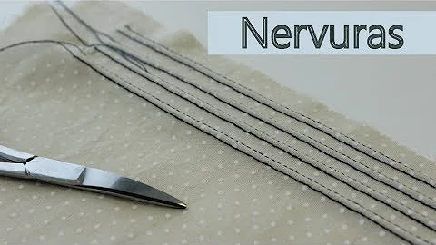 O que são nervuras na costura?