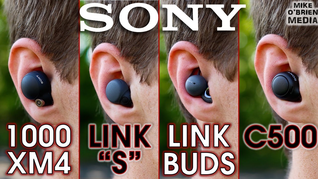 Which Sony Earbuds Are Best? || LinkBuds S vs. WF-1000XM4 vs. LinkBuds vs.  WF-C500
