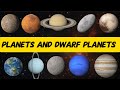 Planets and Dwarf Planets of Our Solar System for Kids | Educational video