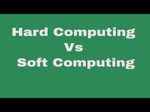 Hard vs Soft Computing (English Version)