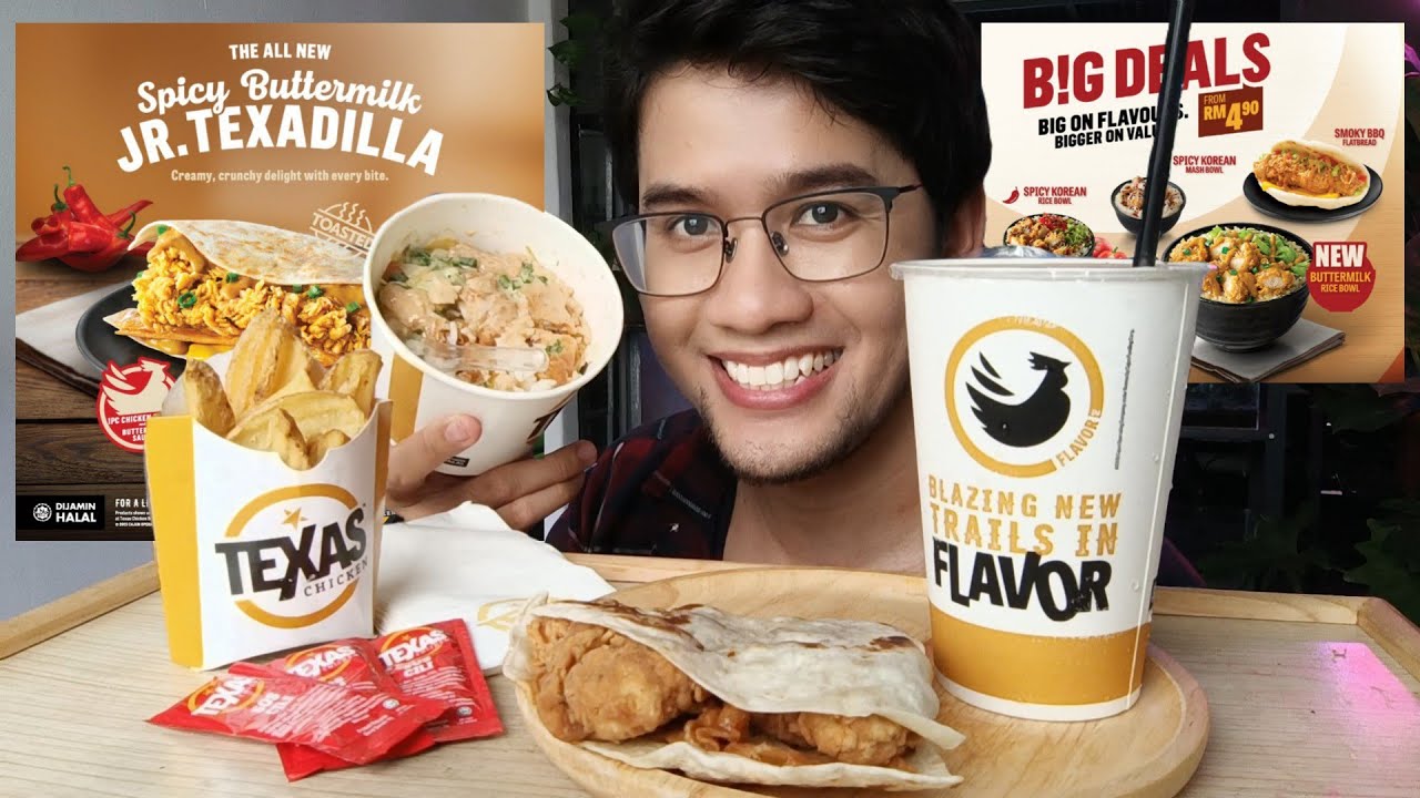 [BARU] TEXAS CHICKEN SPICY BUTTERMILK JR. TEXADILLA & BUTTERMILK RICE