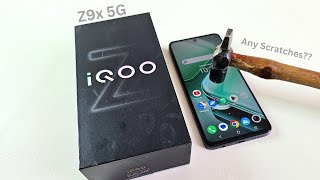 iQOO Z9x 5g Screen Scratch Test by Ramesh Bakotra 4,288 views 13 days ago 3 minutes, 38 seconds