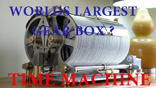 Worlds largest gear box ratio?  It will take millions of years to the end output. Googol machine.